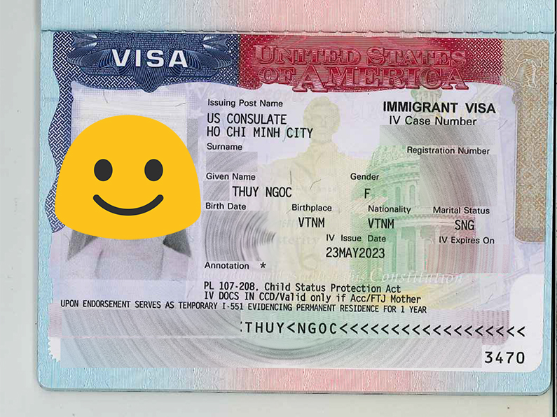Thúy Ngọc – Visa định cư Mỹ