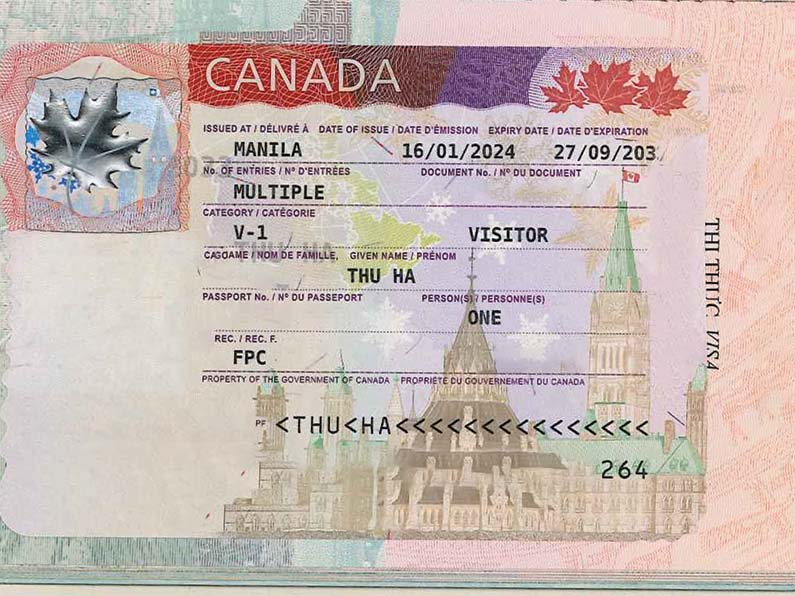 Thu Ha – khách hàng đạt Visa du lịch Canada