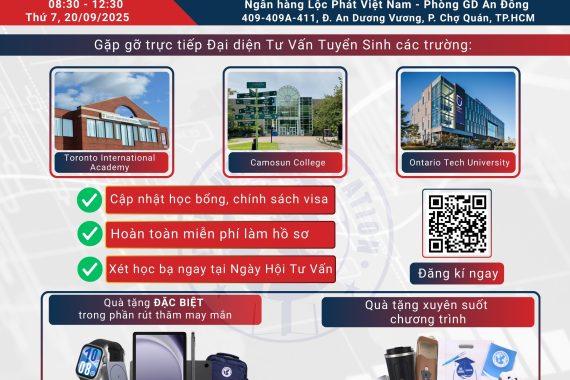 Ngày hội du học Canada 2025 - Du học Đại Dương
