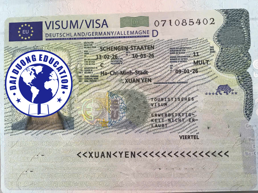 XUAN YEN – KH dat visa Duc