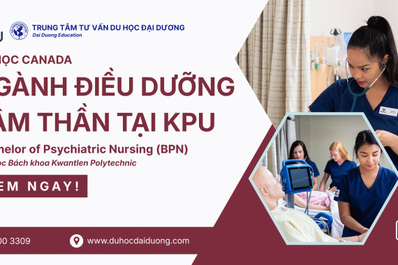 Du học Canada ngành Cử nhân Điều dưỡng Tâm thần tại KPU