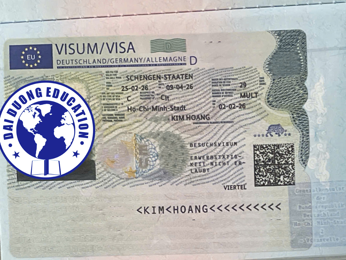 KIM HOANG-KH đạt visa Đức