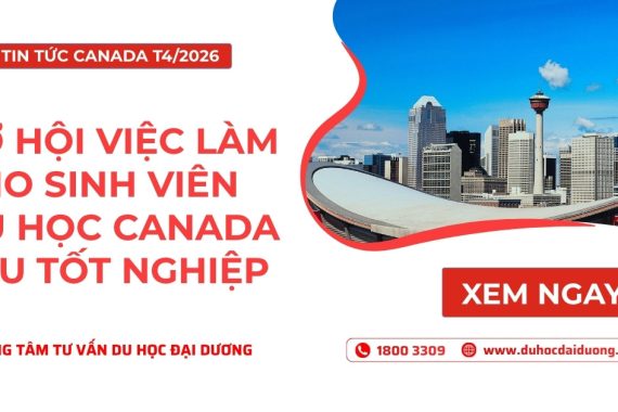 ảnh bìa bài viết Cơ hội việc làm cho sinh viên du học Canada sau tốt nghiệp
