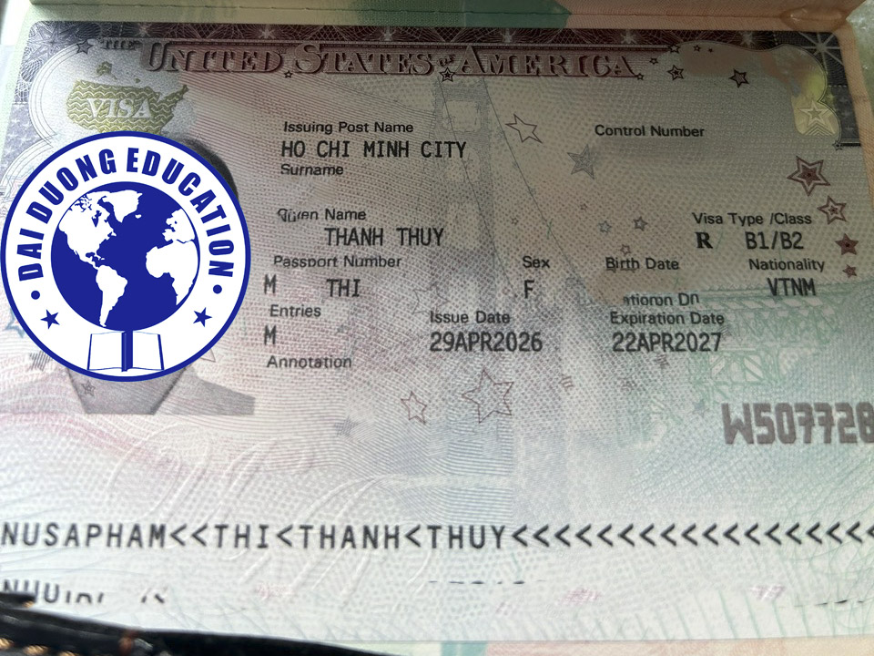 THANH THUY-KH đạt visa Mỹ