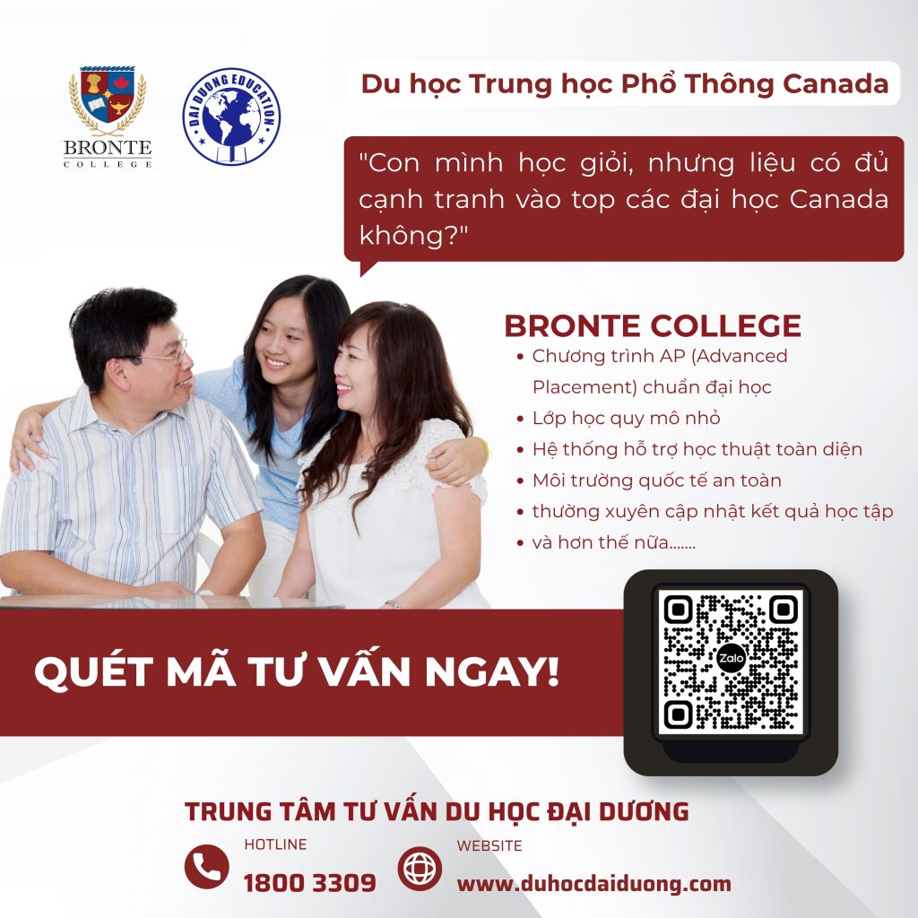Giới thiệu trường Bronte College 2026