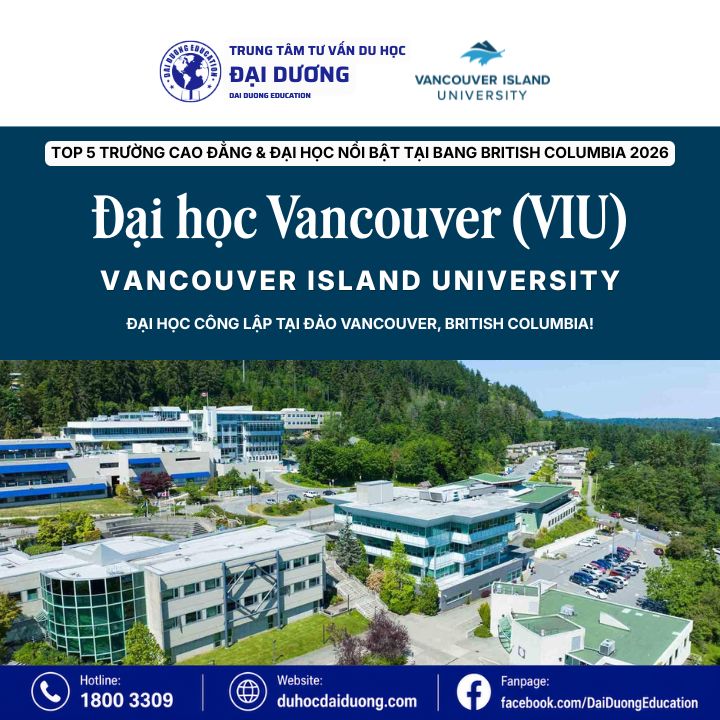 Vancouver Island University (VIU)- Dai hoc tai BC-duhocdaiduong.com