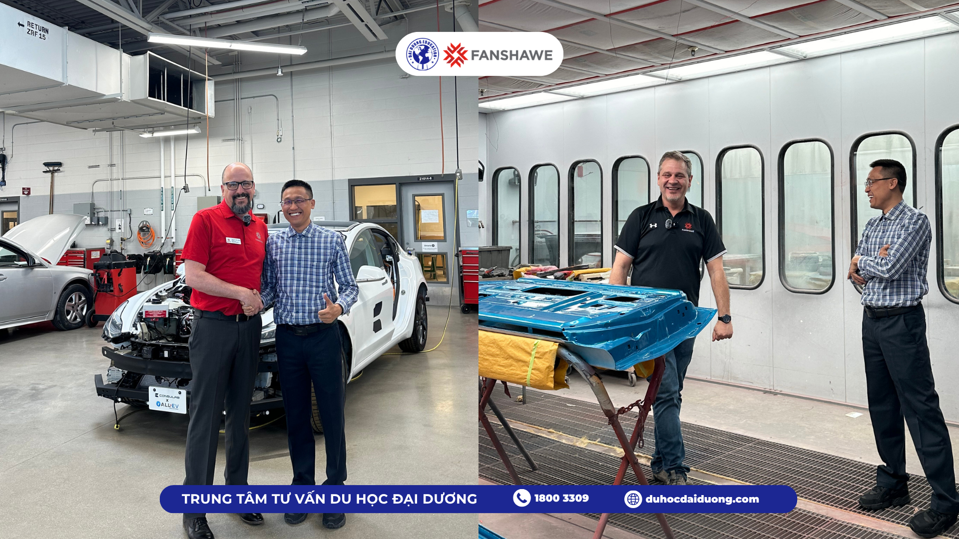 chuyến thăm quan thực tế của Đại Dương tại Fanshawe College