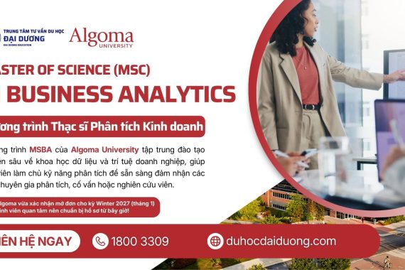 Chuong trinh Thac Si Phan Tich Kinh Doanh Algoma University-anh bia-duhocdaiduong.com
