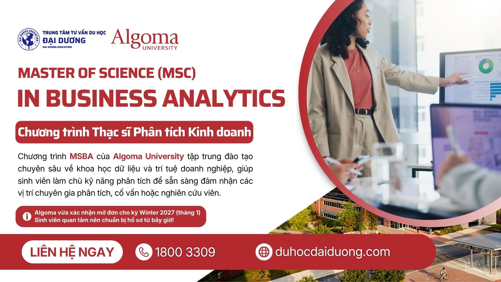 Chuong trinh Thac Si Phan Tich Kinh Doanh Algoma University-anh bia-duhocdaiduong.com