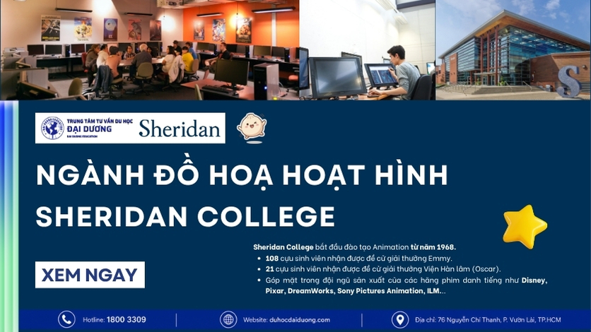 Nganh-do-hoa-hoat-hinh-truong-Sheridan-College-duhocdaiduong.com