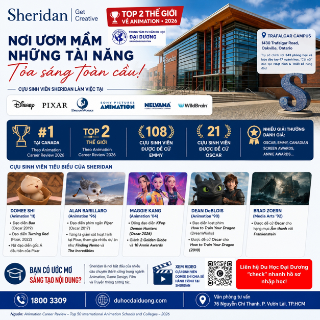 Sheridan College nganh Animation-duhocdaiduong.com-1
