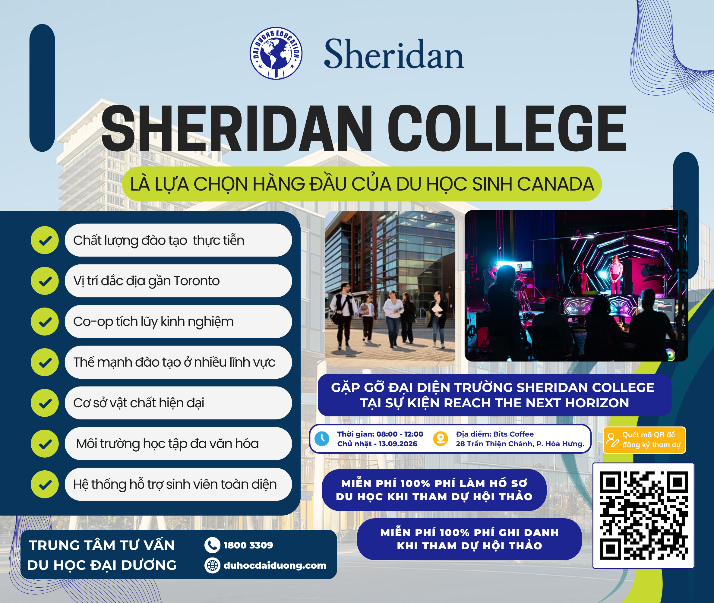 Sheridan college REACH THE NEXT HORIZON - sheridan