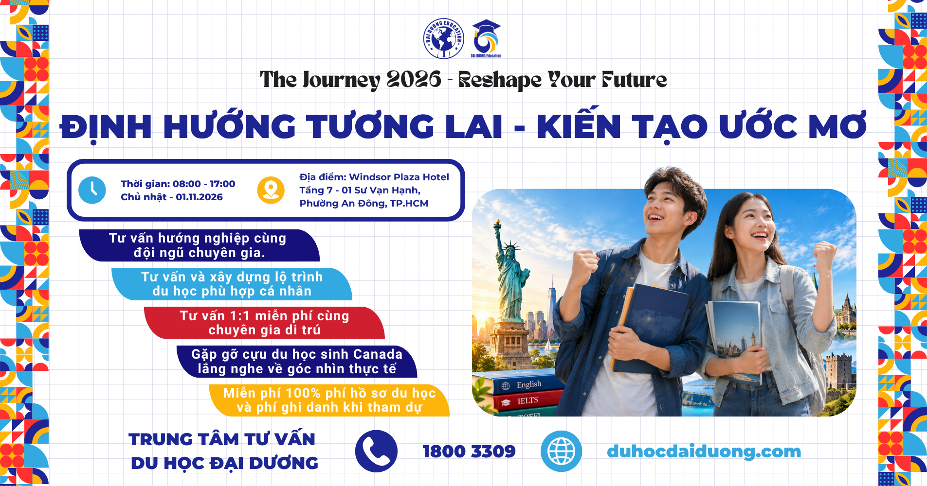 Triển lãm du học quốc tế tại TP.HCM: Định hướng tương lai, mở lối toàn cầu